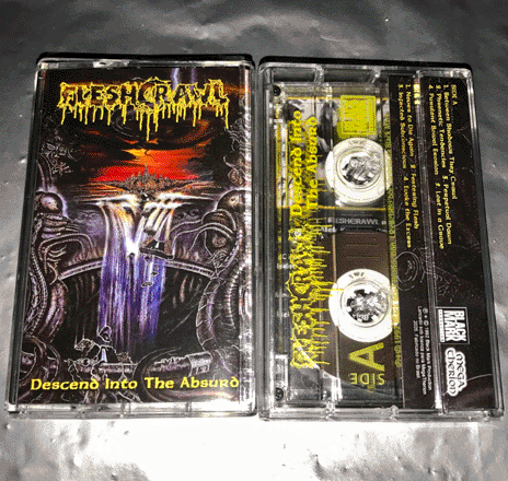 FLESHCRAWL - DESCEND INTO THE ABSURD CASSETTE