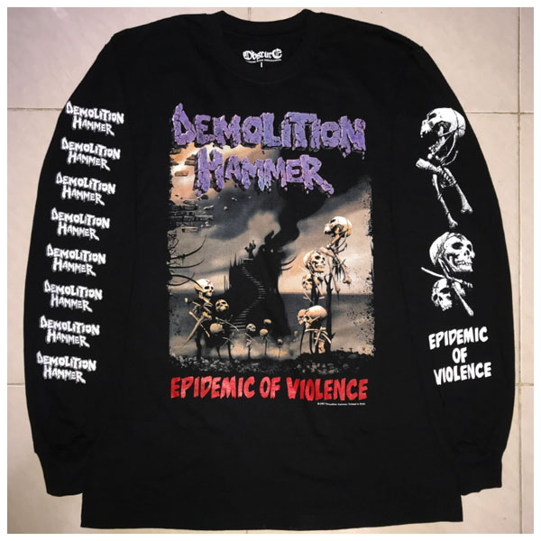 DEMOLITION HAMMER - EPIDEMIC OF VIOLENCE LONGSLEEVE