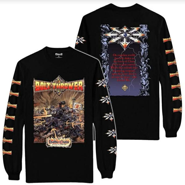 BOLT THROWER - REALM OF CHAOS LONGSLEEVE