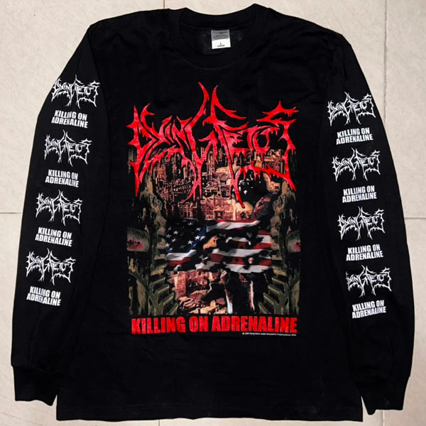 DYING FETUS - KILLING ON ADRENALINE LONGSLEEVE 1